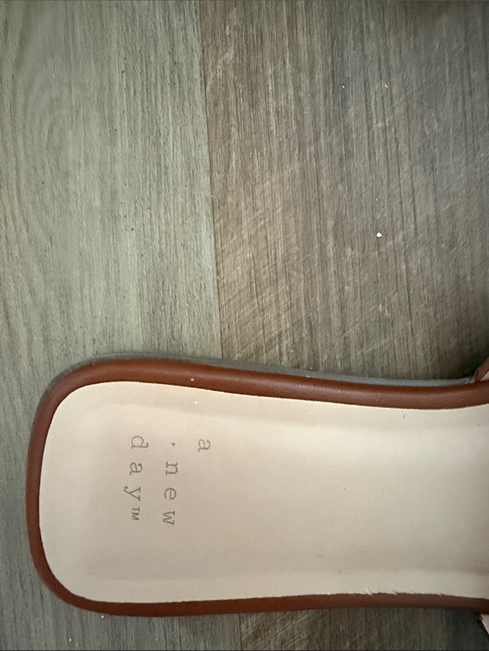 a new day Cognac Cutout Slide Mules - Picture 2 of 5